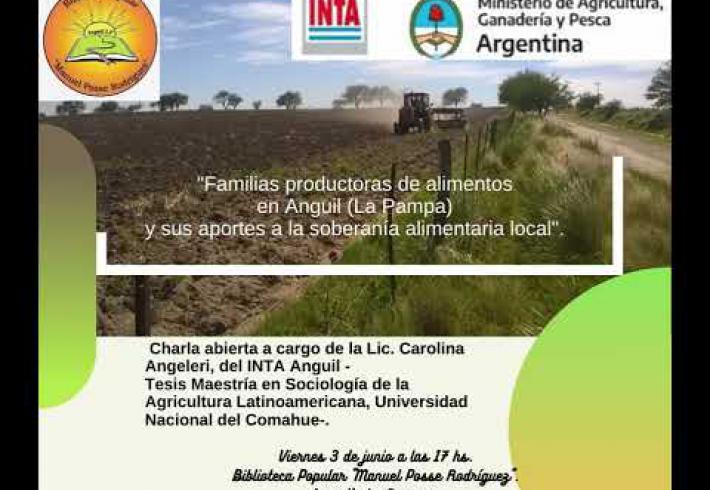 Embedded thumbnail for &amp;quot;Familias productoras de alimentos en Anguil (La Pampa) y sus aportes a la soberanía alimentaria local&amp;quot;.